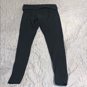 Victoria secret pink black skinny leggings
